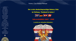 Desktop Screenshot of 2009.rotary-phoenix-pattaya.org